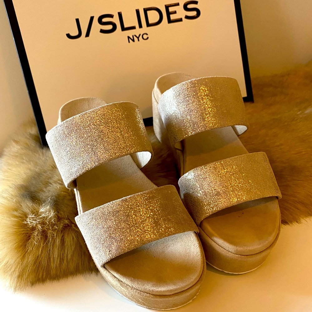 J/SLIDES Good Platform Sandals